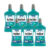 Kit 6 und Halinat Antisseptico Bucal Cool Mint 500 ml