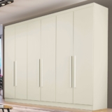 Guarda-Roupa Casal Oslo 6 Portas 6 Gavetas 100% Mdf Off White – Mademarques
