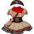 Roupa Maria Bonita Infantil Fantasia Cangaceira Luxo Com Chapéu Vestido Junino Quadrilha
