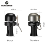 ROCKBROS Estrada Guiador Bloco Sino Curva Da Bicicleta Plug Chifre Aviso Equitação Commuter Acessórios