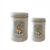 Kit 2 Latas de Páscoa Azul – Coelho Feliz Páscoa – 15,5 / 13cm – 1 unidade – Cromus – Rizzo
