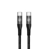 Cabo Raptor Gshield Tipo C /Type C 1m Nylon Balístico Turbo Proteção Inteligente p/ Android e iPhone