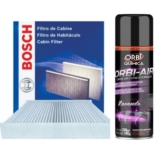 Kit Filtro Ar Condicionado Bosch + Higienizador  Citroen C4 Jumpy Peugeot  307 308 2008 3008