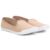 Slip On Moleca Liso Feminino – Bege