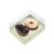 Caixa Para Dois Meio Ovos De 50g Páscoa Horizonte – Quinn Verde – 10,5x8x5cm – 6 unidades – Cromus – Rizzo