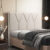 Cabeceira Cama Box Casal King 195 cm Aurora W01 Linho Cru – Lyam Decor