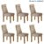 Conjunto 6 Cadeiras para Sala de Jantar Germany Ypê