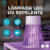 Armadilha Mata Mosquito Repelente LED UV Eletrônico Pernilongo Insetos 110V/220V USB Sem Radiação