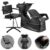 Kit Salão de Beleza Lavatório Champ Preto + Cadeira Titan Manual Preto – Dompel
