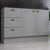 Balcão de Cozinha Americana 2 Portas 3 Gavetas Branco HP C353 – Henn
