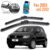 Kit 2 Palheta Automotiva Para brisa Dianteiro Fox 2003 até 2012 + Brinde Limpador de Vidros 100ml