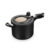 Panela de Pressão Preto/Bege Visor de Vidro Fechamento Interno 4,5L Alumínio Antiaderente MTA – 8497
