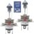 Kit com 2 Lampadas H4 9005 Halogenas Original Para Carro Automotiva 12v 4300K