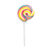 Pirulito Psicodélico Colorido 14g – 01 Unidade – Miguelito – Rizzo