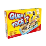 Jogo de Perguntas Quem é Você? Pais e Filhos Brinquedo Infantil Educativo Desenvolvimento Raciocínio