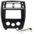 Kit Moldura Painel 10 Pol Tucson Ar Digital Analógico 2007 2008 2009 2010 2011 2 Din Preto Chicote Som Plug Antena