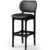 Banqueta Alta Para Cozinha Madeira Fixa Betta L02 Preto Couríssimo Preto – Lyam Decor