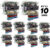 10 Módulos de Vidro Elétrico Universar AW 52 Soft 2 Vidros