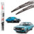 Kit Palheta Dianteira Limpador Parabrisa Corcel 1968 A 1986 Limpador Original Bosch Eco