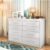 Cômoda para Quarto 8 Gavetas Elegance Branco