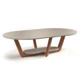 Mesa de Centro Elegance Sala Oval