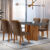 Conjunto Sala de Jantar Mesa Olímpia 120CM MDF Tampo Laminado Canto Reto com 4 Cadeiras Athenas