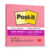 Bloco de notas super adesivas Post-it Rosa Tropical 76x76mm 90 folhas 3M