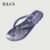 IELGY Hot Clip Foot Jelly Crystal Flip Flopers Fêmea Estudante De Verão Chinelos De Praia Coreanos De Moda Flat