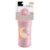 Copo Infantil com Canudo de Silicone Moony Me Pink 220ml KikkaBoo