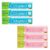 Kit 6 und Babymed 3 Azul / 3 Rosa