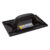 Desempenadeira plástica PVC 15x26cm Corrugada Preta – Castor