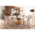 Conjunto Mesa de Jantar 6 Cadeiras Tampo MDF Retangular Rufato Alvorada Londrina
