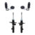 Kit Amortecedor Dianteiro Coxim Batente Coifa Aircross