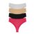 Kit C/ 4 Calcinha Microfibra Tanga Feminina Sortida