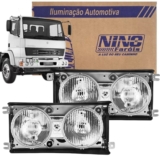 Farol Principal Mercedes-Benz 712 / 914 / 1714 / 2423 / 2428 / Atron – Cara Chata – Duplo (1991 a 2009) – Nino