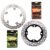 Kit Discos de Freio Cb 250f Twister Abs 2016-2022 + Pastilhas Potenza