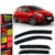 Calha de Chuva Peugeot 208 Hatch 2013 a 2020 4 portas TG Poli Defletor Portas Protetor Janelas Fumê