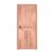 Kit Porta de Madeira Direita 213cmx84,5cmx9cm Pe801 Pop Esel Direita