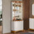 Cristaleira Para Sala de Jantar Bar Espelhada 3 Portas Verbena N01 Off White Ypê – Lyam Decor