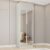 Guarda-Roupa Solteiro Modulado Seletto 2 Portas 3 Gavetas com Espelho Areia – Henn