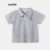 Lovito Camiseta casual com estampa de desenho animado para menino LNA90039