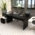 Mesa para Reunião 6 Lugares 200x100cm Preto