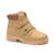 Bota Infantil Masculino Calce-Fácil Preto e Caramelo Pequito