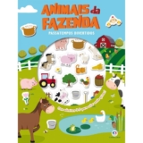 Livro Adesivos Animais da Fazenda – Passatempos divertidos