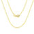 Corrente Ouro 18k Piastrine 45cm 1.8mm