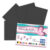 Placa de EVA 40X60cm Preto pacote com 10 folhas Seller