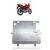 Suporte Reforço Protetor de Placa Moto Padrão Novo Mercosul 167x196mm
