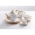 Prato para Sobremesa Wolff Dubai de Porcelana Branco 21cm