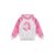 Casaco Feminino Infantil Unicórnio Tie Dye