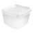 Pote Quadrado de Plástico Plasvale 600ml, Sortido – 562